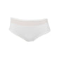 Panty Bikini 10149 con Malla Traslucida y Ajuste Suave