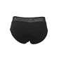 Panty Bikini 10149 con Malla Traslucida y Ajuste Suave