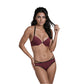 Bikini 10658 con Tiras Decorativas que Estilizan la Cintura