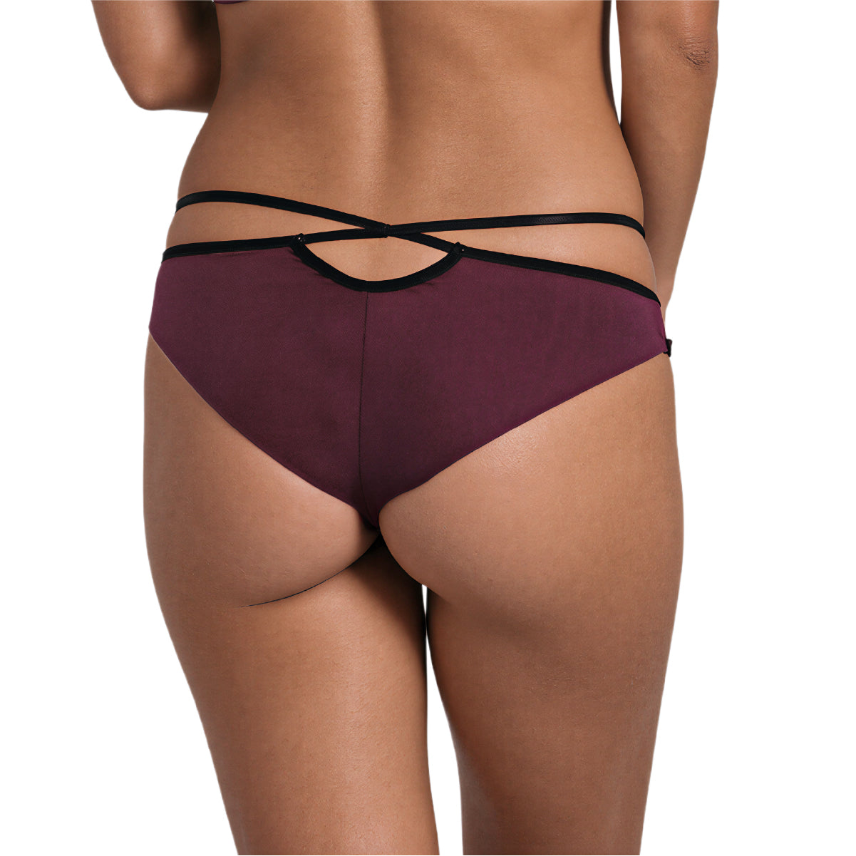 Bikini 10658 con Tiras Decorativas que Estilizan la Cintura