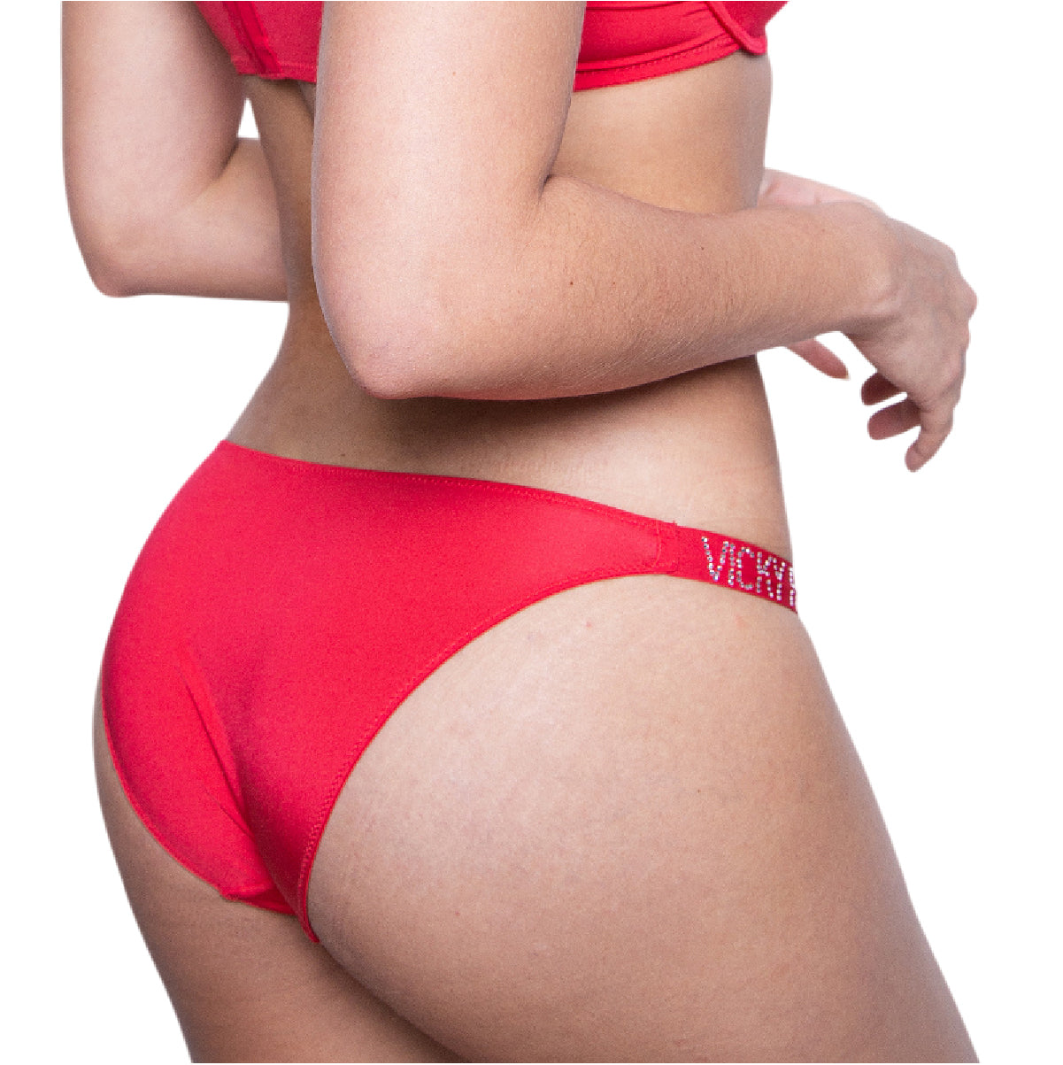 Bikini Cobertura Media de Tela Suave con Costuras Suaves