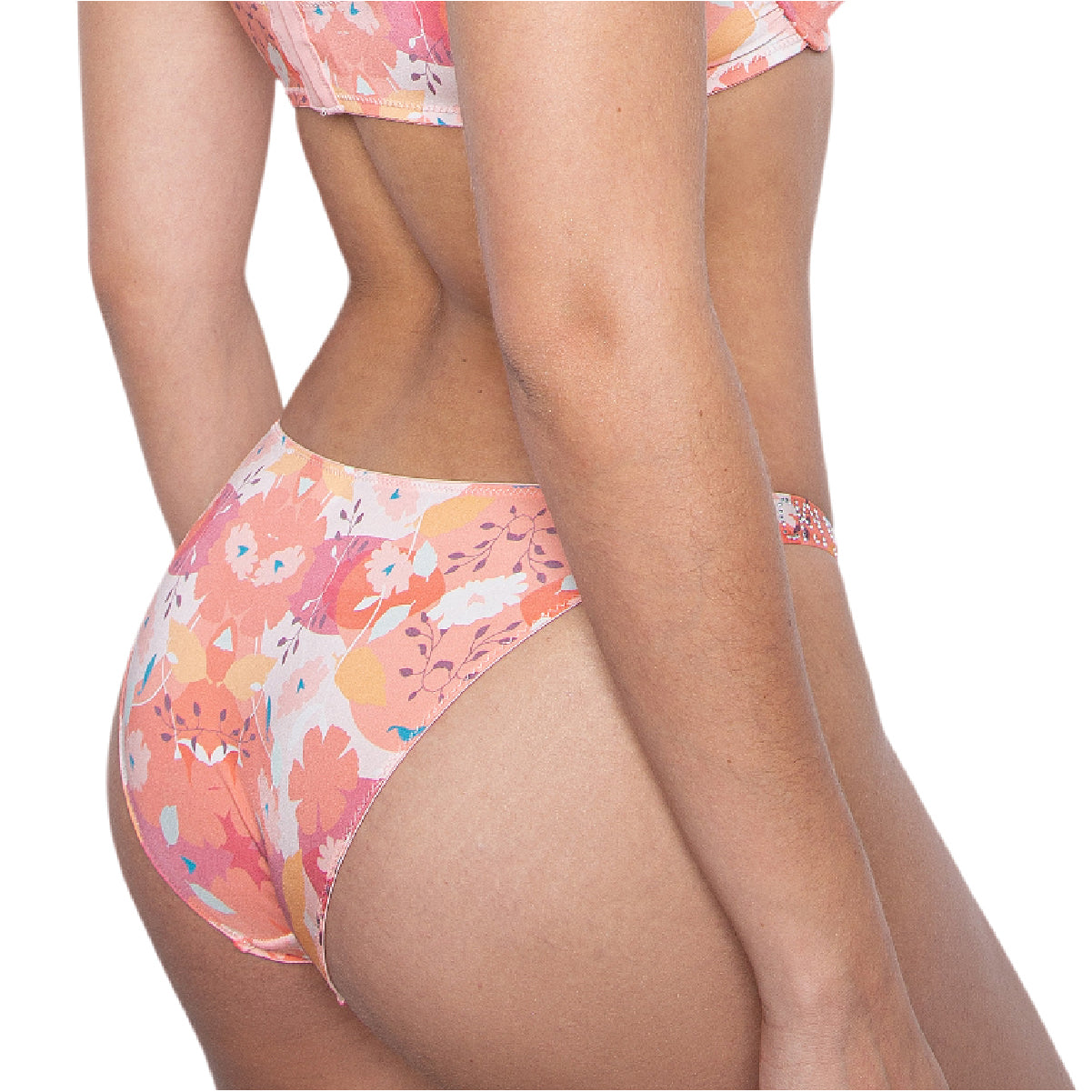 Bikini Cobertura Media de Tela Suave con Costuras Suaves