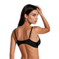 Bra Push Up 20223 con Escote Plunge con Tiras Decorativas