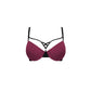 Bra Push Up 20223 con Escote Plunge con Tiras Decorativas