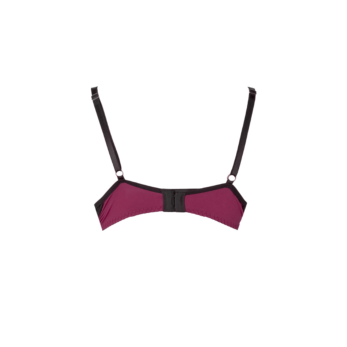 Bra Push Up 20223 con Escote Plunge con Tiras Decorativas