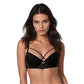 Bra Push Up 20307 Plunge con Encaje y Tiras Decorativas