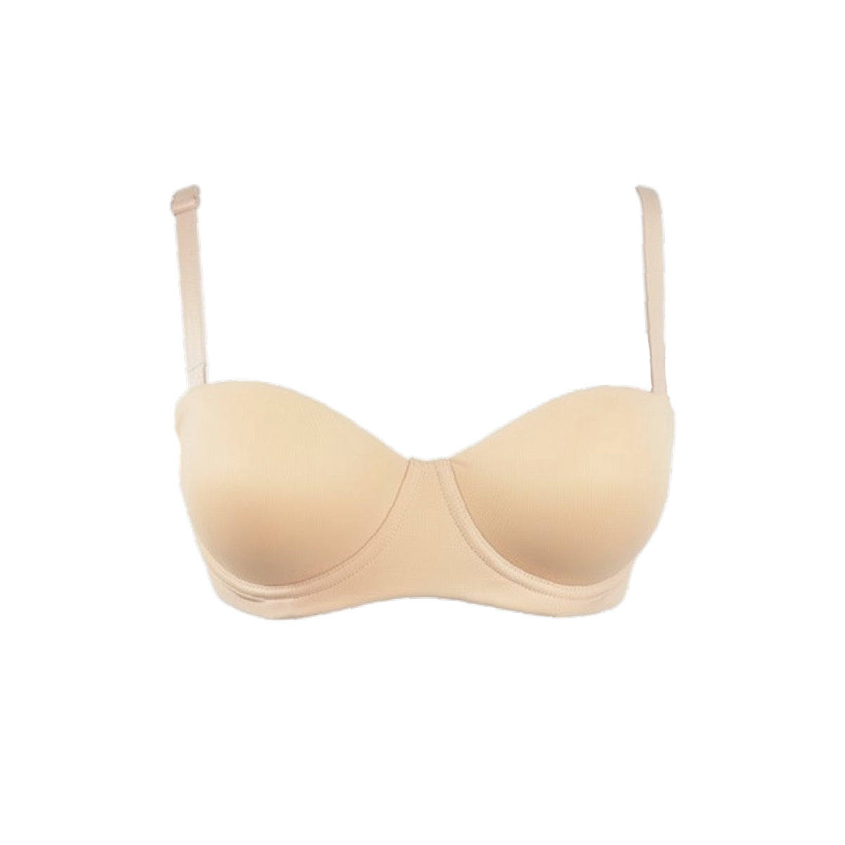 Bra Push Up de Tela Suave con Máximo Soporte y Tirantes Multiposición