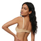 Bra Push Up de Tela Suave con Máximo Soporte y Tirantes Multiposición