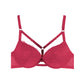 Bra Balconette 20703 Encaje con Tiras Strappy y Aro