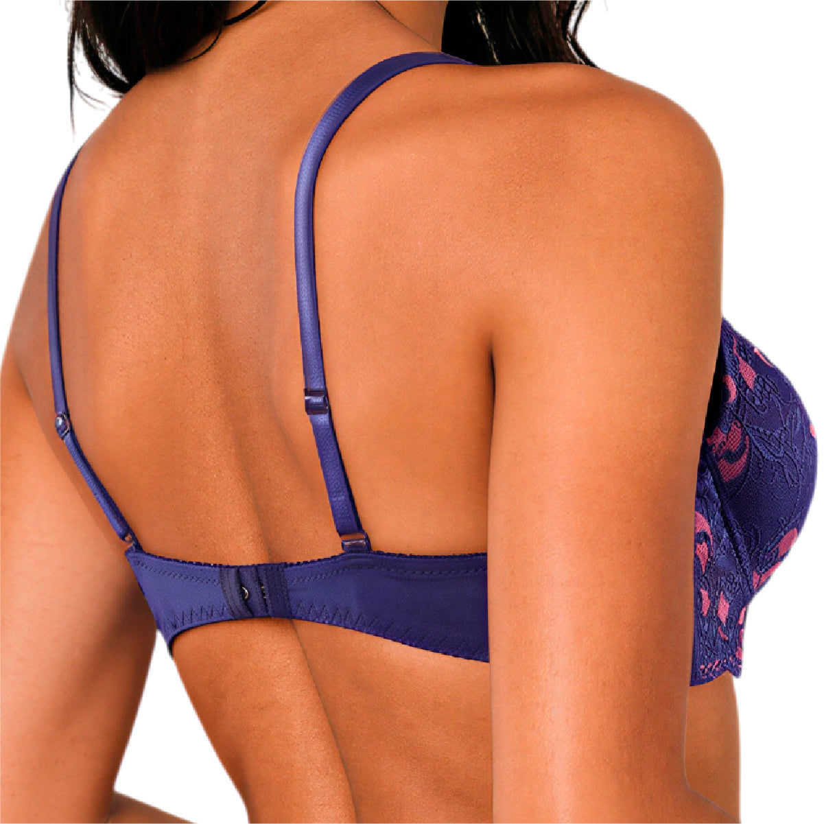 Bra Push Up Encaje Floral