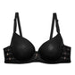 Bra Demi 20719 Copa Lisa Vinipiel con Tiras Laterales y Herrajes