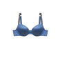 Bra Push Up 20732 Copa Lisa Satinado con Tirantes Brillantes de Pedrería