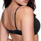 Bra Plunge de Tela Suave con Ajuste Natural