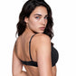 Bra Plunge de Tela Suave con Ajuste Natural