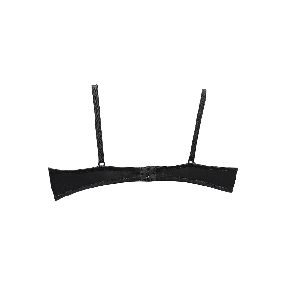 Bra Plunge de Tela Suave con Ajuste Natural