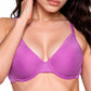 Bra Plunge de Tela Suave con Ajuste Natural