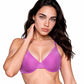 Bra Plunge de Tela Suave con Ajuste Natural
