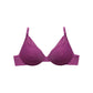 Bra Plunge de Tela Suave con Ajuste Natural
