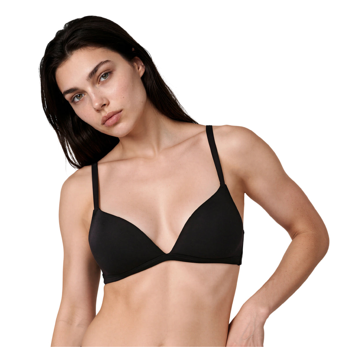 Bra Plunge con Escote Profundo y Natural