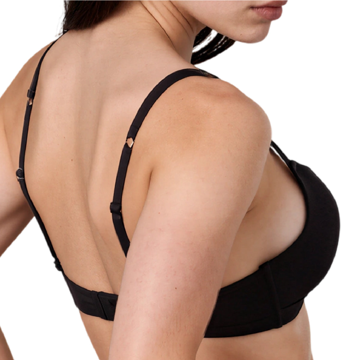 Bra Plunge con Escote Profundo y Natural
