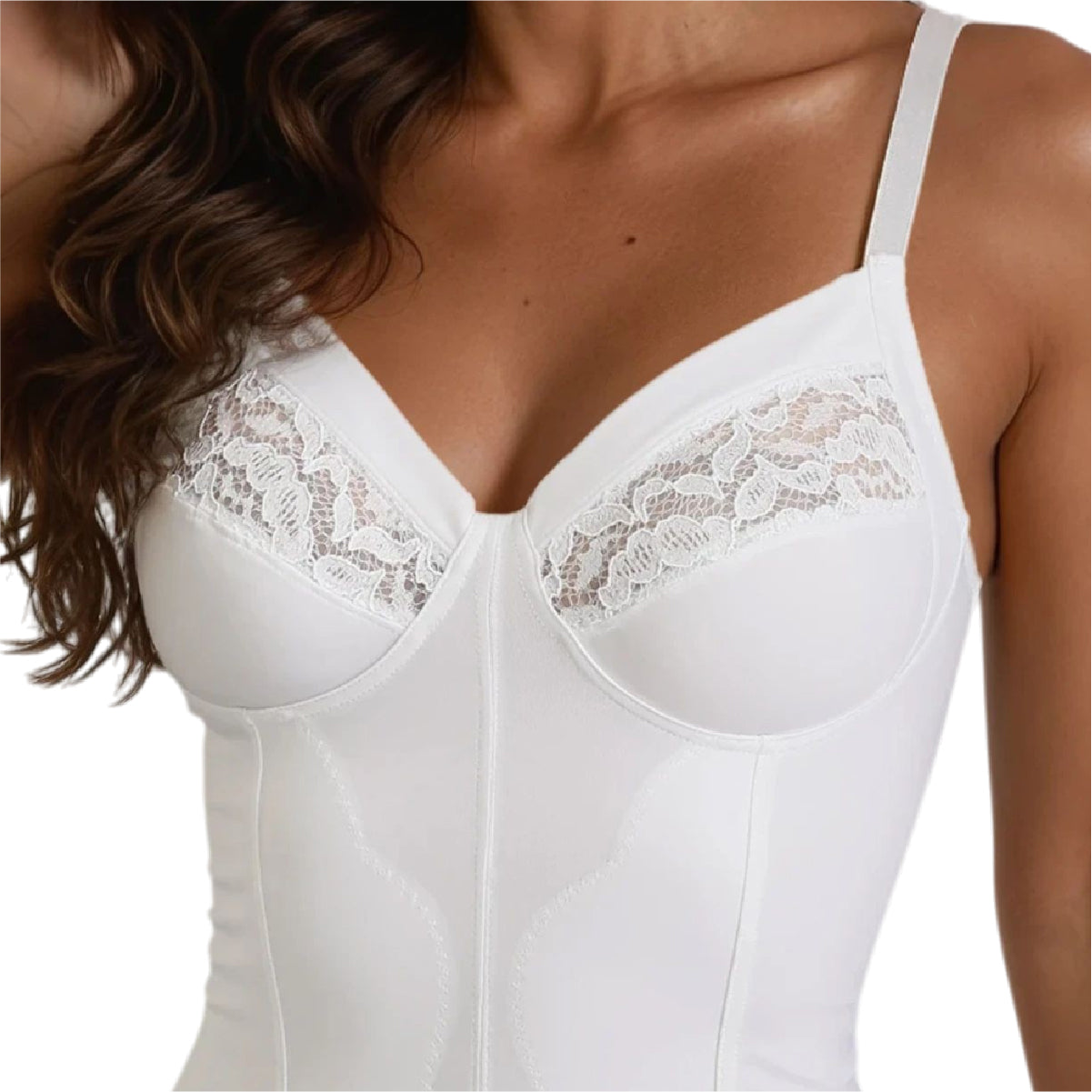 Bra bustier 4317 con Varilla y Encaje