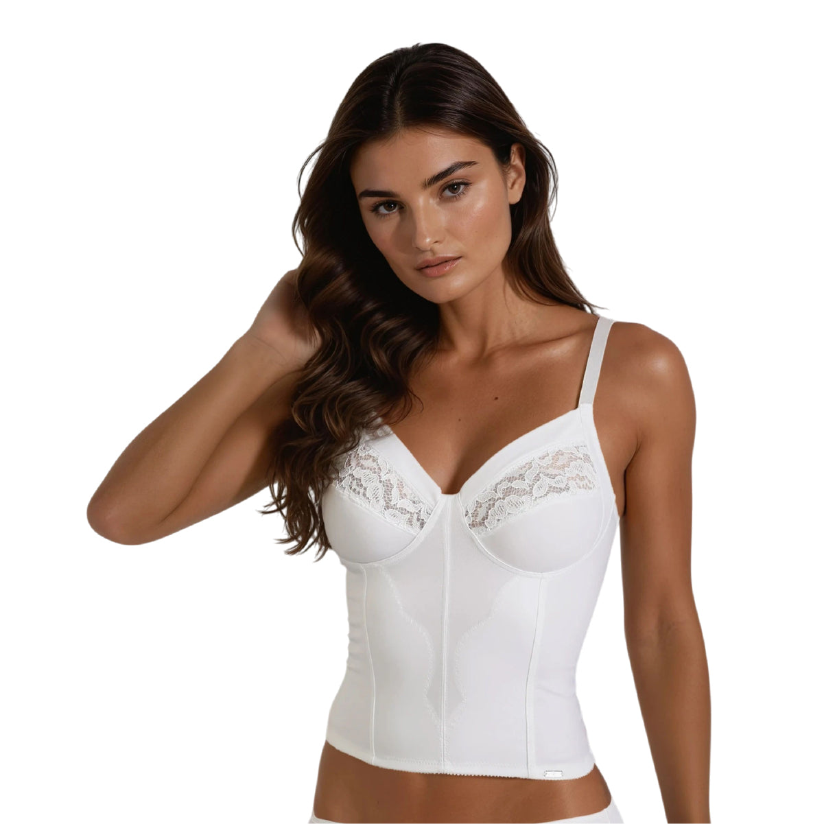 Bra bustier 4317 con Varilla y Encaje