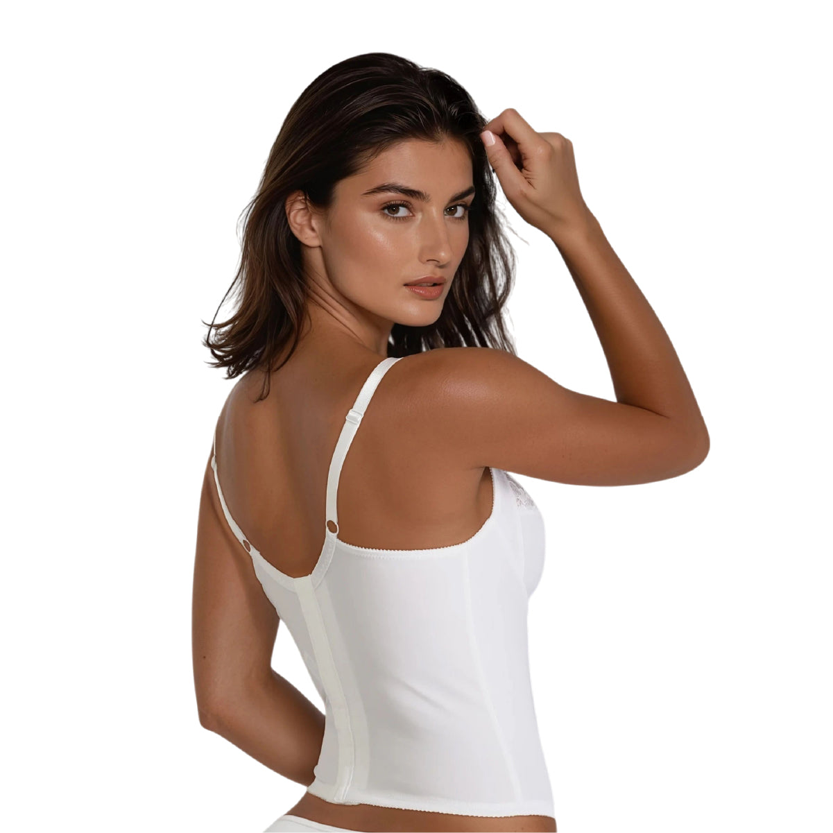 Bra bustier 4317 con Varilla y Encaje