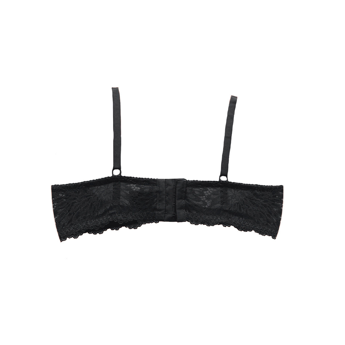 Bra Push Up con Encaje Cobertura Media con Realce