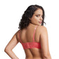 Bra Push Up con Encaje Cobertura Media con Realce
