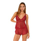 Baby Doll 9527 Encaje Transparencia Ligera