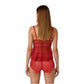 Baby Doll 9527 Encaje Transparencia Ligera