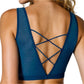 Bralette Encaje y Mesh N8606 Espalda Decorativa