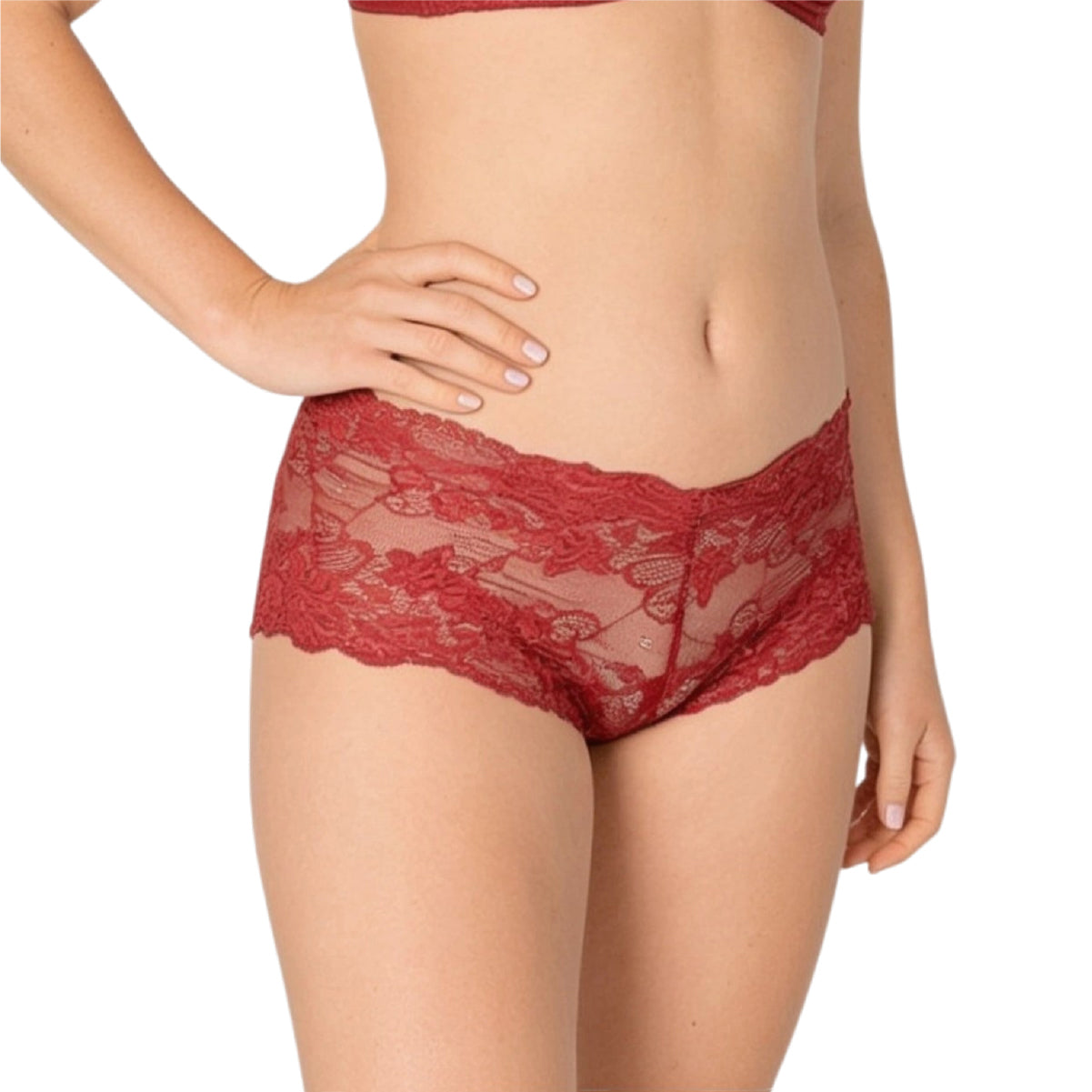 Boxer ZP9074 Encaje Floral Suave